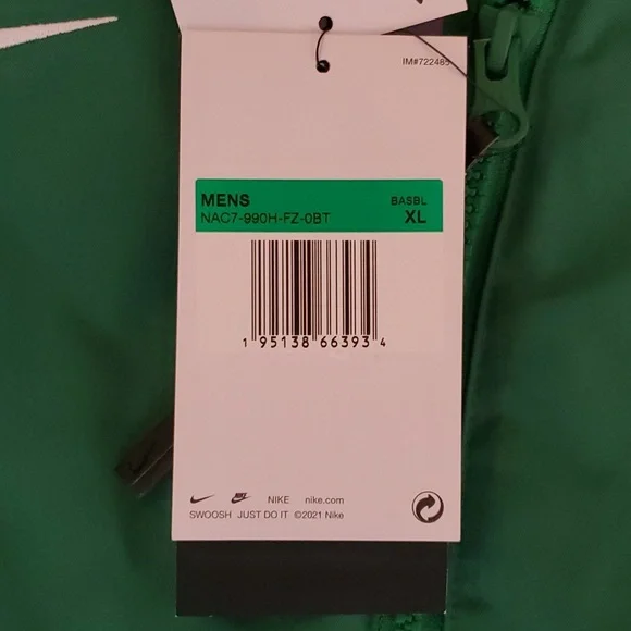 Nike Oakland A's Authentic Dugout Performance Full-Zip Jacket. - Picture 4 of 9